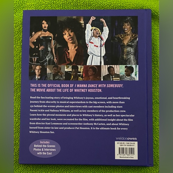 I WANNA DANCE WITH SOMEBODY:THE OFFICIAL WHITNEY HOUSTON FILM COMPANION BOOK. - Picture 2 of 5